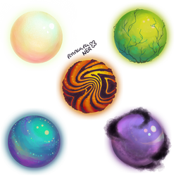 Magic Orbs (DnD assets, free to use, Links below)