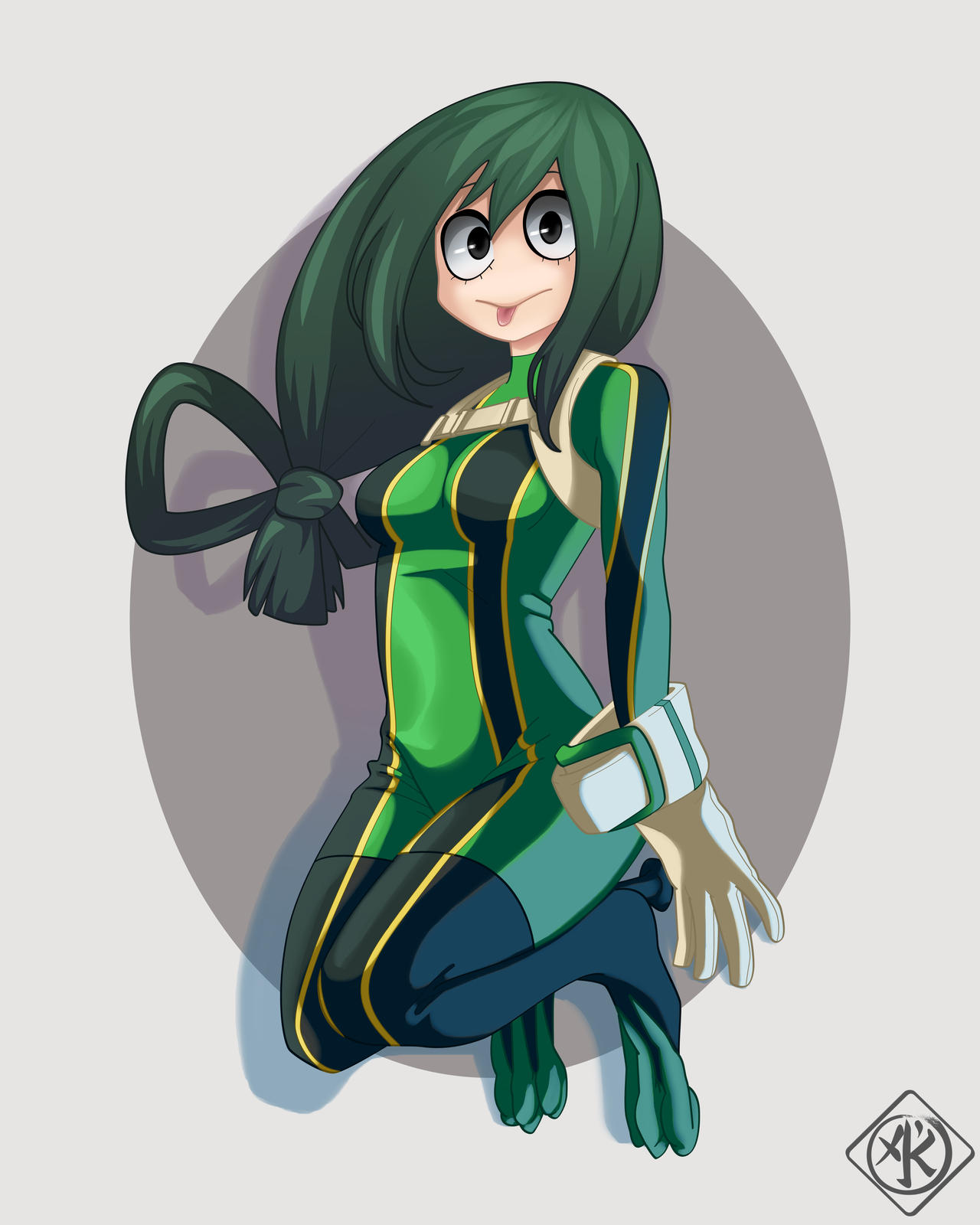 MHA Froppy - 01 by Kuro-Akumako on DeviantArt