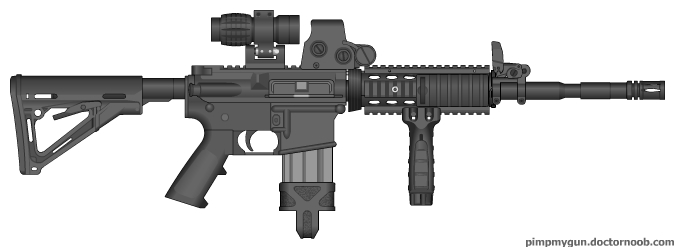 Black Tuesday M4A1 Hybrid Scope