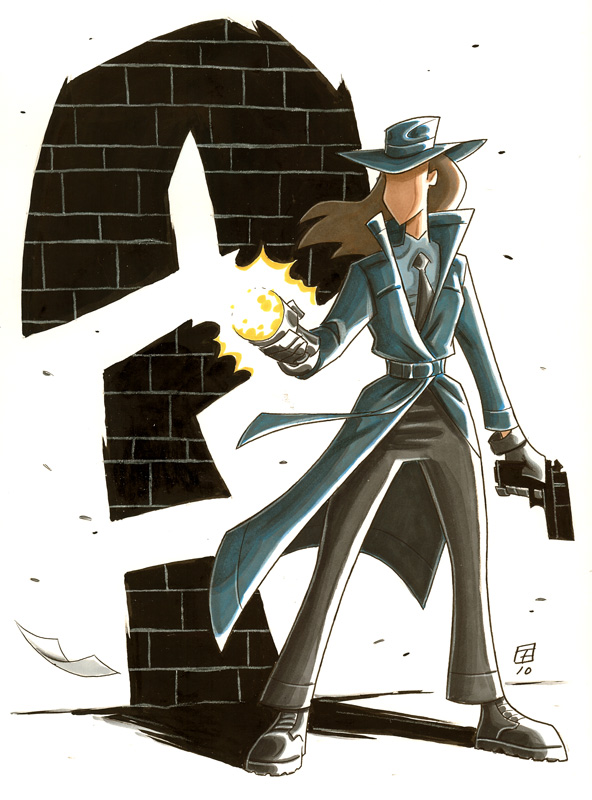 Renee Montoya as The Question