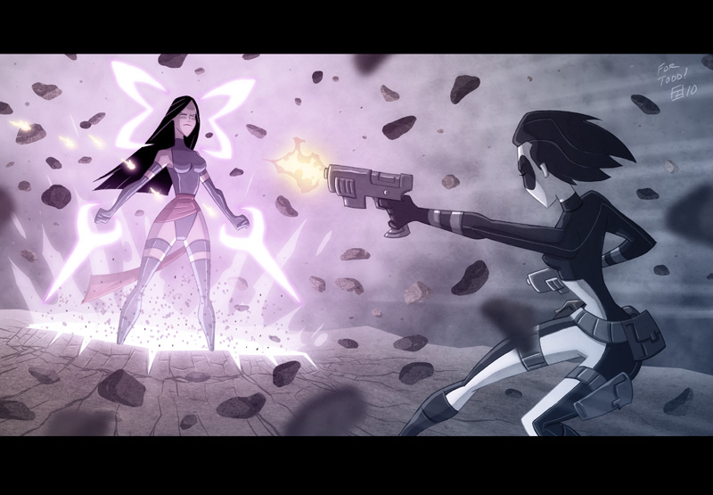 Domino Vs Psylocke