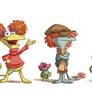 Fraggle Line-Up
