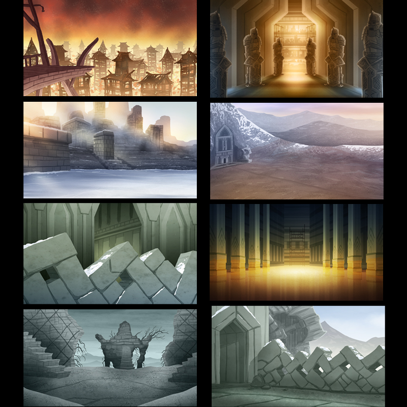 The Hobbit 3 HISHE Backgrounds