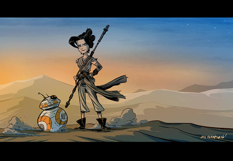 Rey by OtisFrampton on DeviantArt