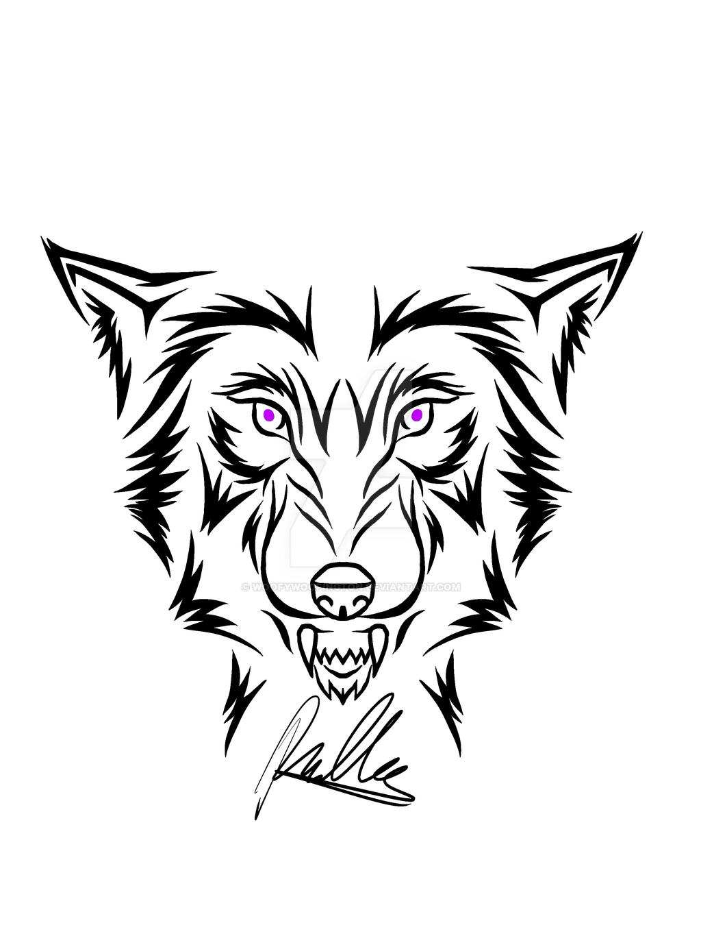 Wolf stencil by WoofyWoofington on DeviantArt wolf-stencil-by-woofywoofington-on-deviantart