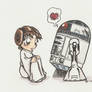 R2 luffs Leia