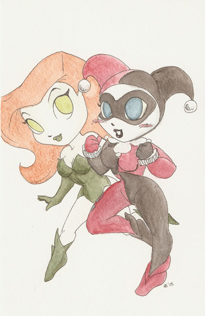 Harley and Ivy Play Time