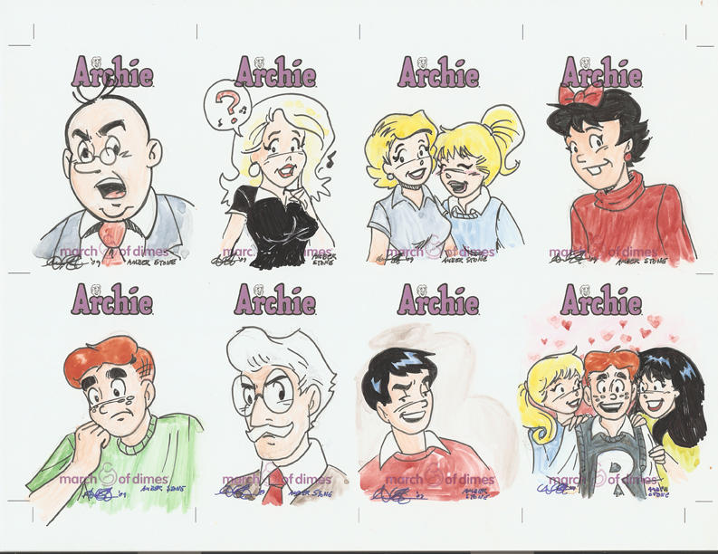 Archie Cards Set 5 by AmberStoneArt on DeviantArt