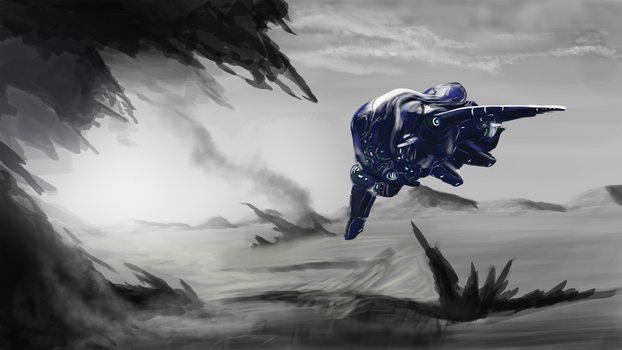 Halo 3 Anniversary: Cutscene Concept Art WIP