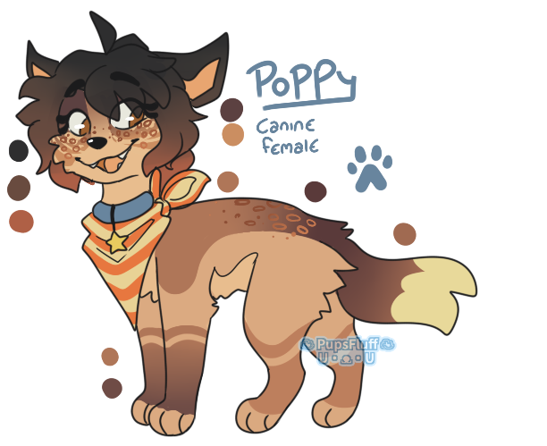 Poppy Reference 2019 by PupsFluff on DeviantArt