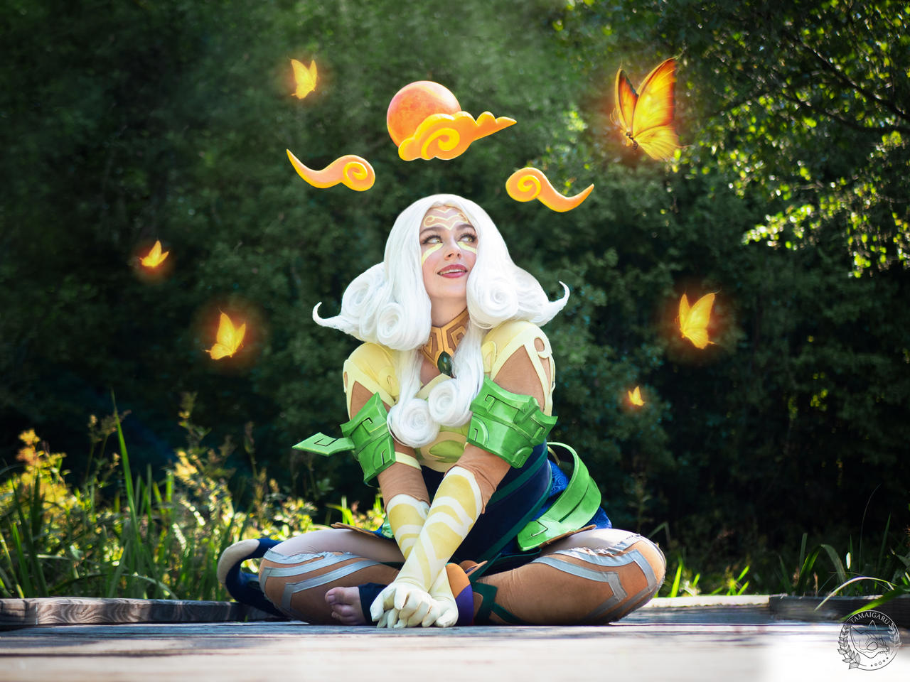 Shan Hai Scrolls Neeko Cosplay - League of Legends by Tamaigaru-Cosplay