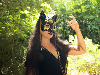 Fox skull mask - Hecate [Gold ver.]