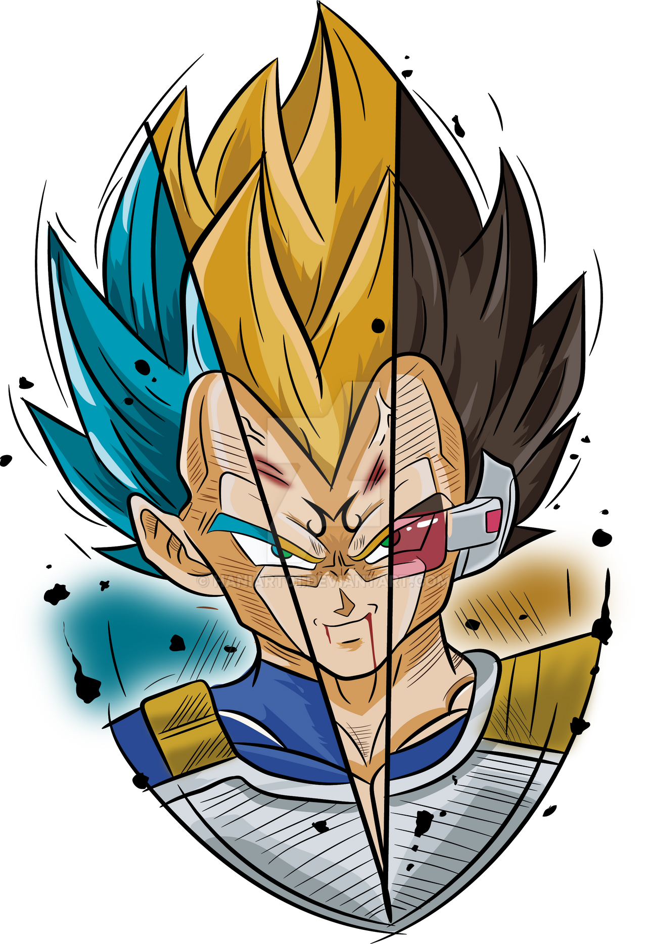 Vegeta Ui Sign Deviantart Vegeta Design in PNG ready to print/use by HaniArt01 on DeviantArt