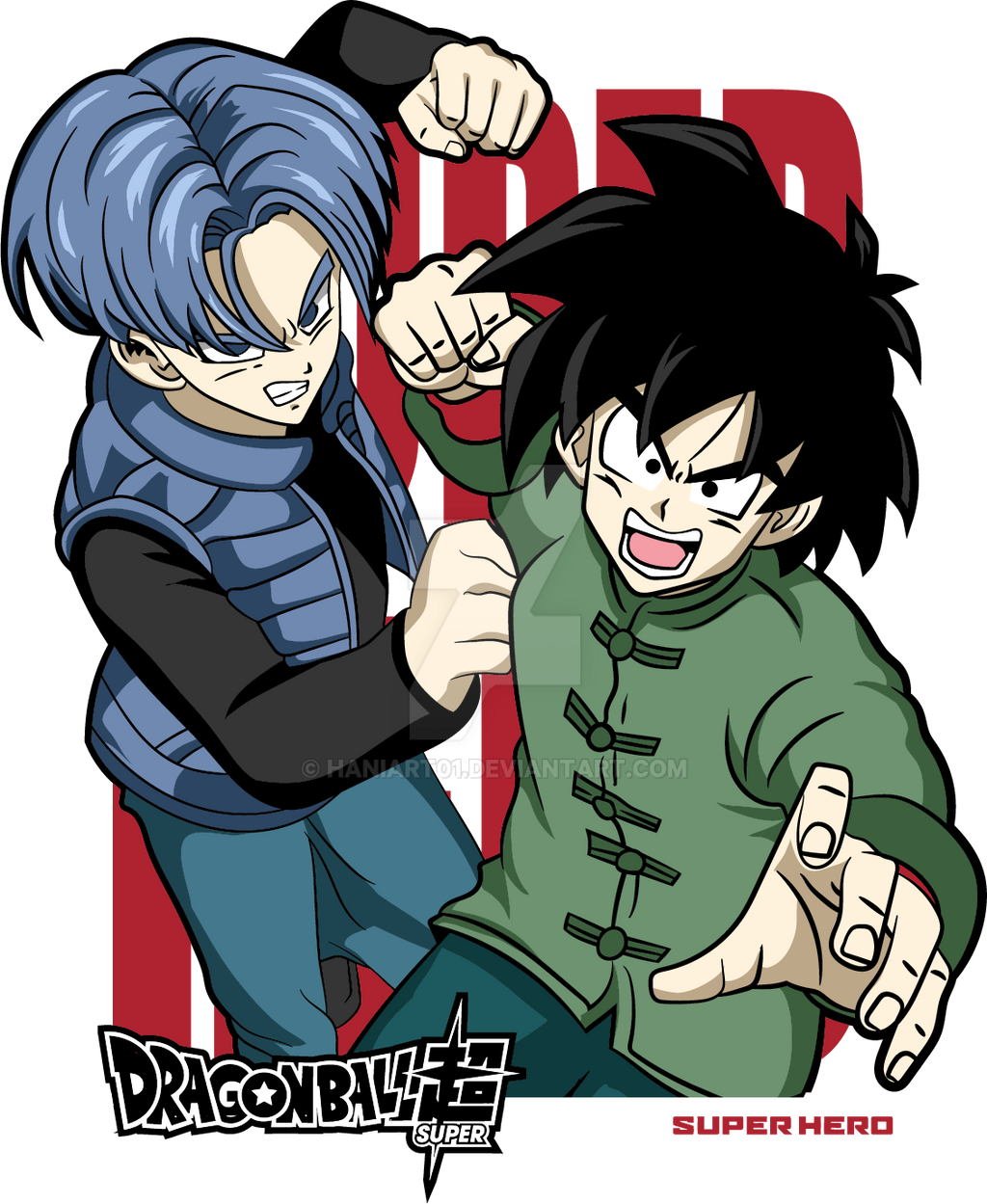 Trunks DB heroes PNG Design Ready to print\Use by HaniArt01 on DeviantArt