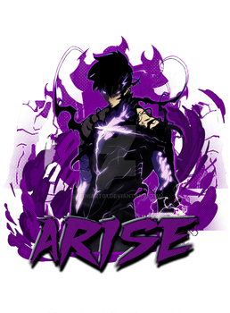 Arise Solo Leveling PNG Design Ready to print