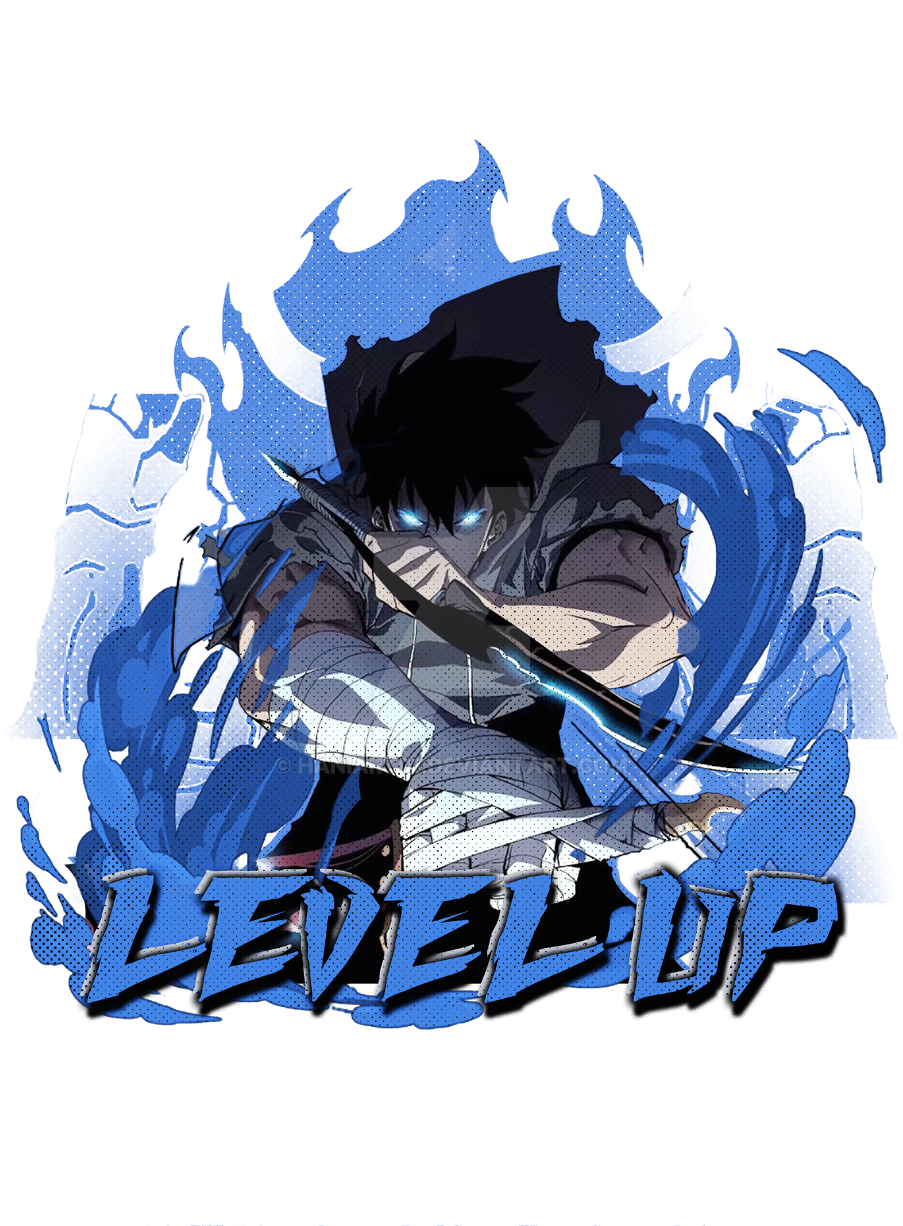 Up Leveling Level Up Solo Leveling Design Ready to print\use by HaniArt01 on DeviantArt