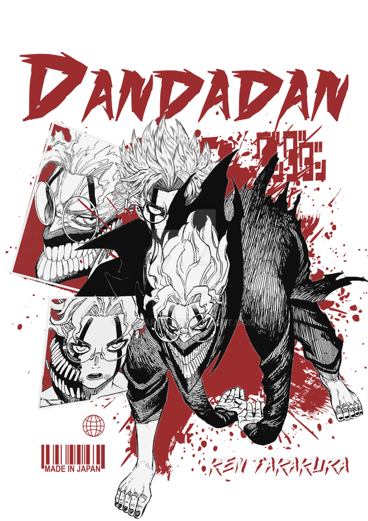 dandadan Okarun kun Png design ready to print\use by HaniArt01 on ...