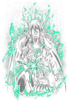 Ulquiorra Cifer Bleach PNG design Ready to print