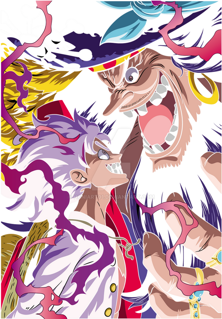 One Piece Luffy vs Titch Print/poster in png by HaniArt01 on DeviantArt