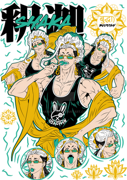 Buddha Shuumatsu no valkyrie png design