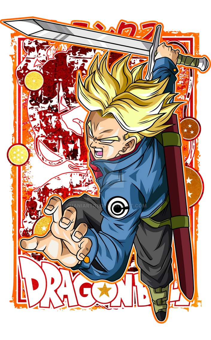 Trunks Design IN png Ready to print/use by HaniArt01 on DeviantArt
