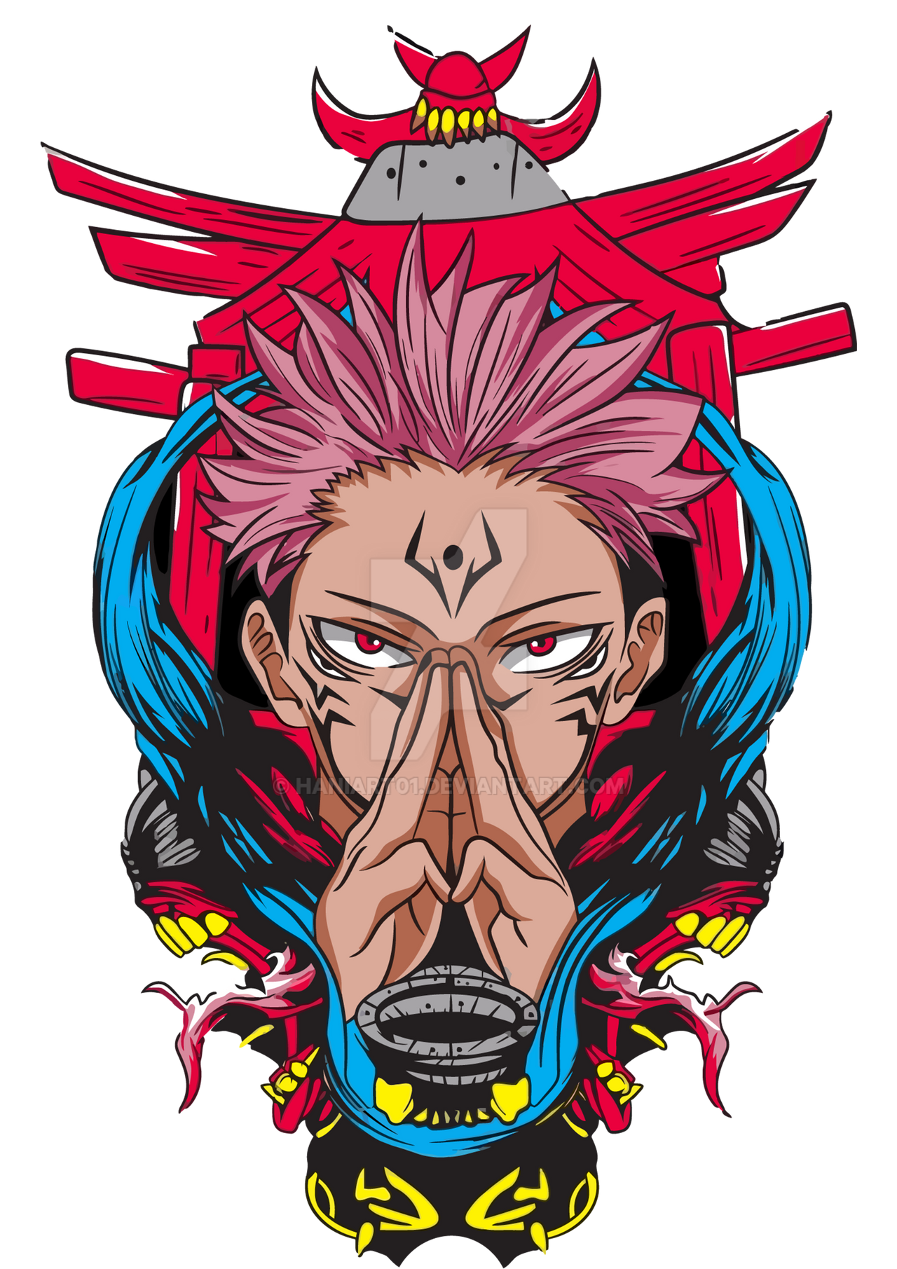 Sunkana Rizz Sukuna Jujutsu Kaisen Png Design Ready to Print by HaniArt01 on DeviantArt