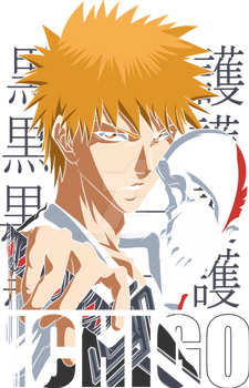 Bleach Ichigo PNG Design Ready to Print/use