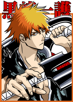 Bleach Ichigo PNG Design Ready to Print/use