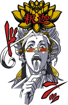 Record of Ragnarok Buddha Png Design Ready to use