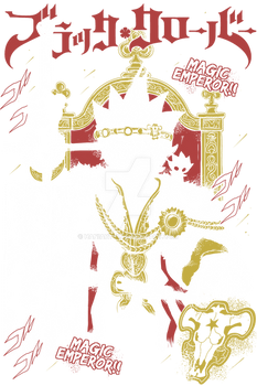 Black Clover Asta King Png Design Ready to Print
