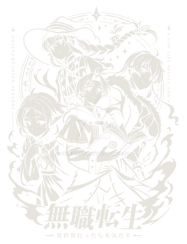 Mushoku Tensei V2 Png Design Ready to Print/Use