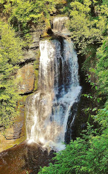 Secret Place Behind the Water Fall