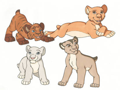 Sabertooth cubs