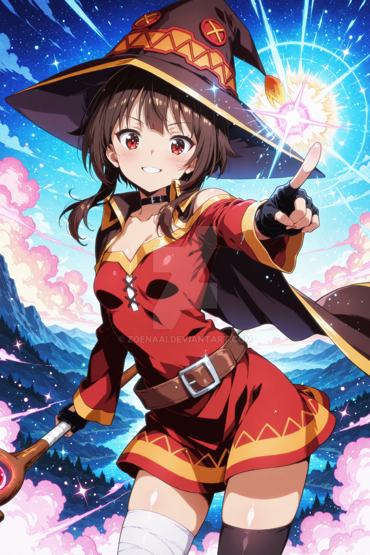 Froot Megumin Megumin by ZoenaAI on DeviantArt