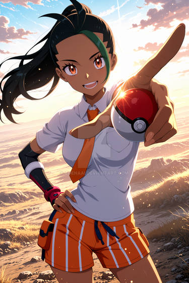 Nemona R64 Pokemon Girls 1996-2016 by Hlontro on DeviantArt