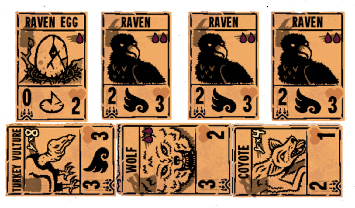 Red Hart Inscryption Printable card for Inscryption -6 by emreemi7 on DeviantArt