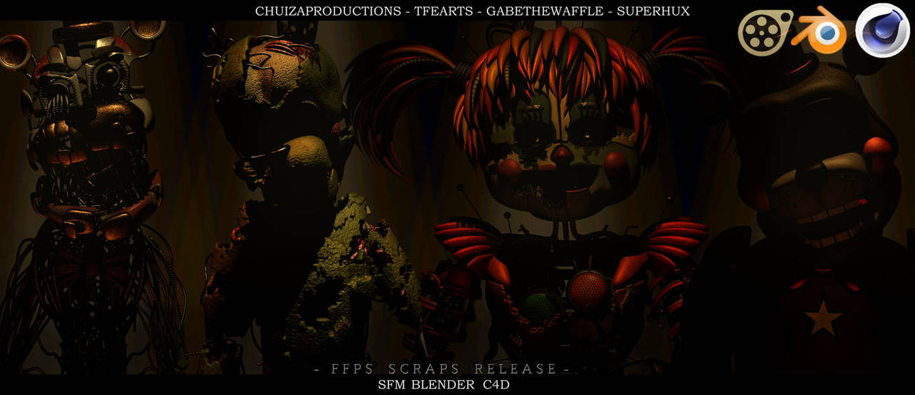 Ffps Outside Blender Ffps Pack Scraps Unscrap Reuploaded by Titus12431st on DeviantArt