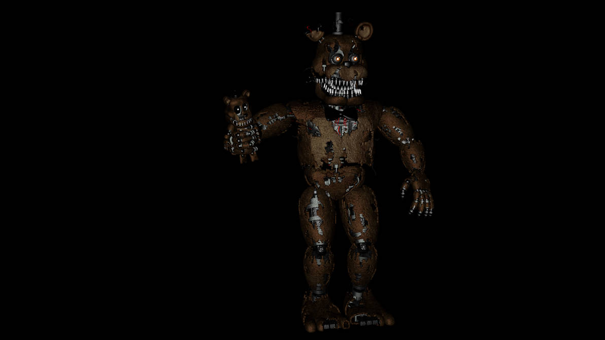 Nightmare Freddy And His Freddles by Titus12431st on DeviantArt