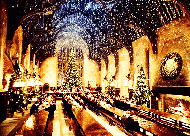 Hogwarts comedor top
