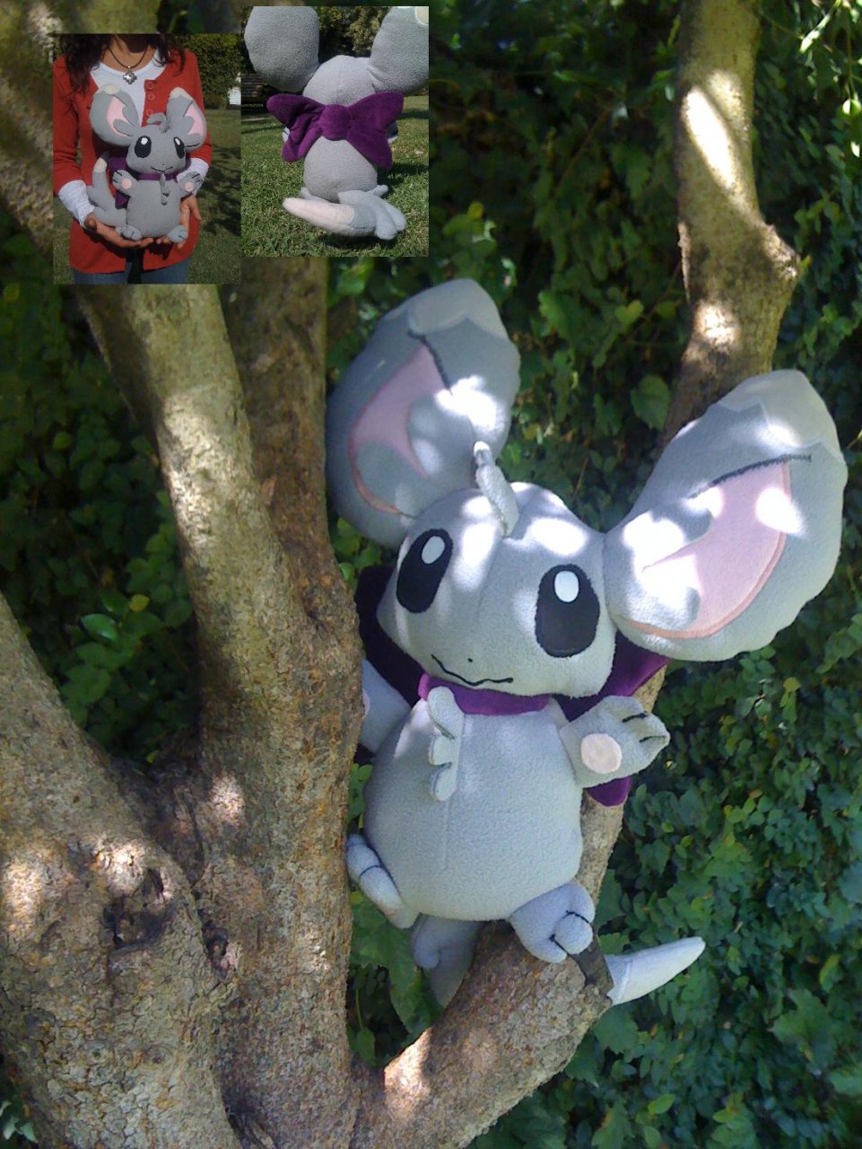 Lifesize Minccino Custom Plush!