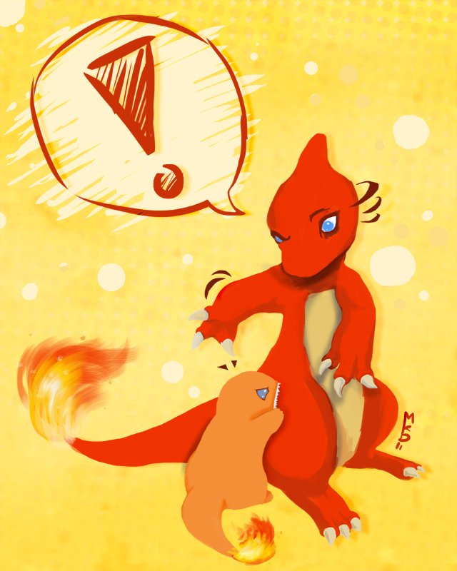 Charmander used bite