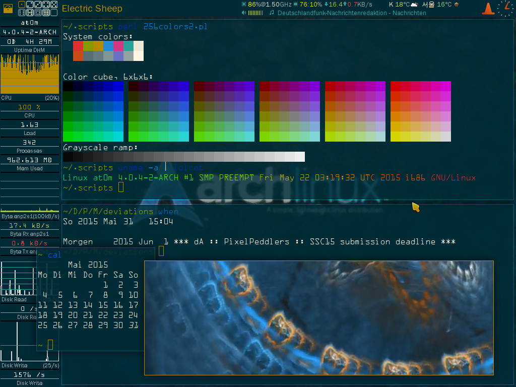 Solarized XMonad SSC15 Edition