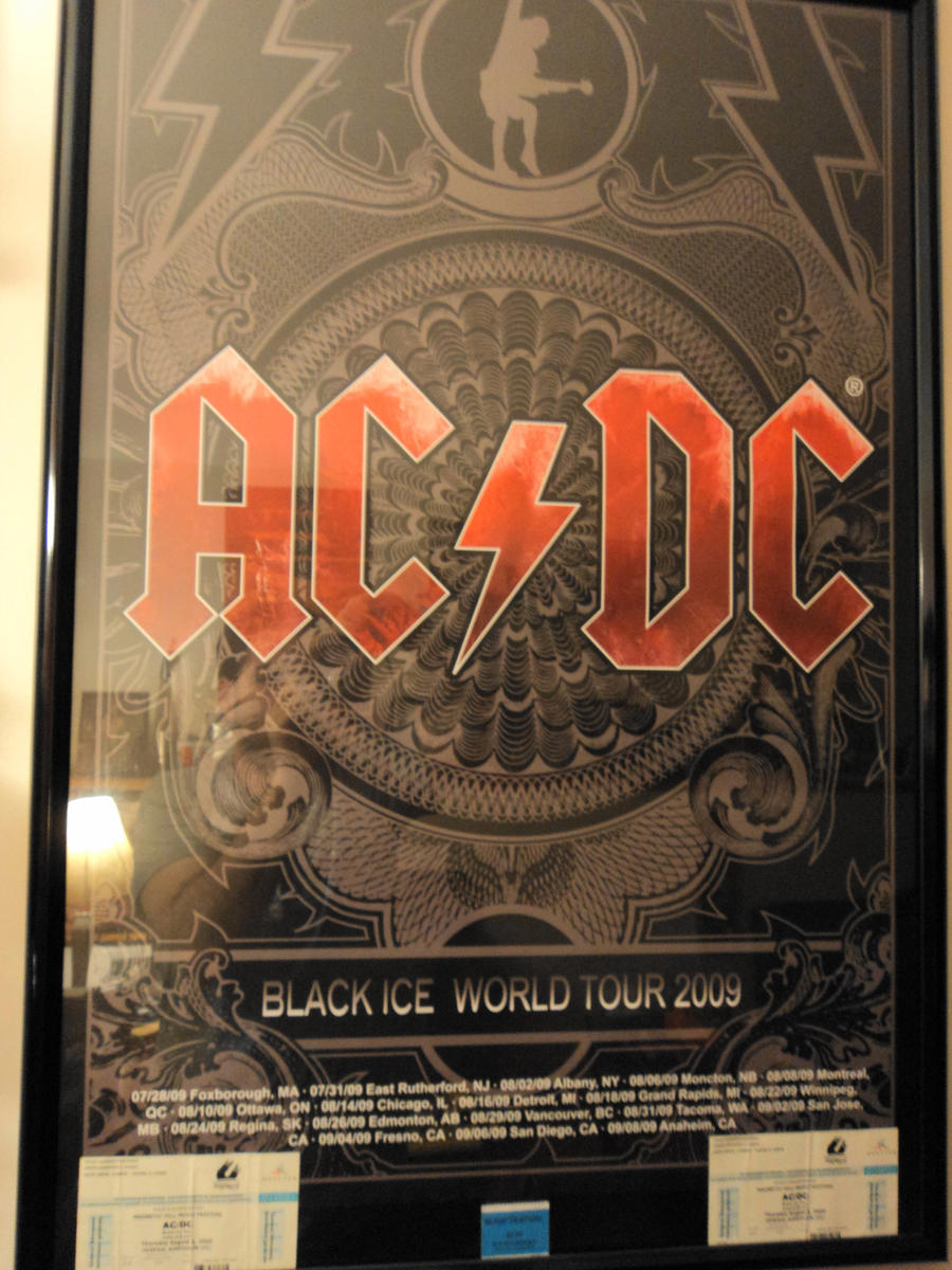 AC DC concert poster by blackmarkerstain on DeviantArt