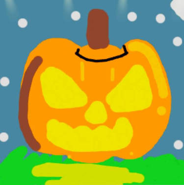 Halloween drawing I did in Roblox speed draw, by Lilpuppy230fan on  Sketchers United