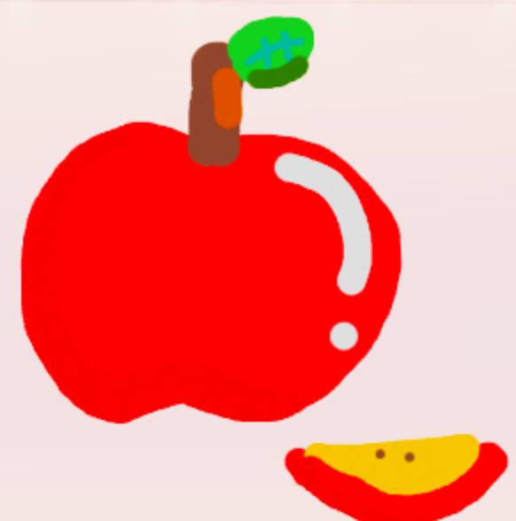 Apple (Speed Draw-Roblox) by Janelle11Draws on DeviantArt