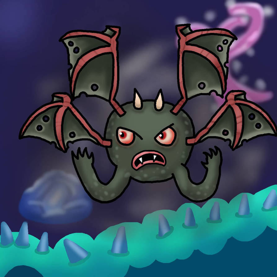 Grumpyre in Ethereal Island by Janelle11Draws on DeviantArt