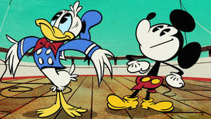 Captain Donald (Mickey Mouse 1001 Animations)