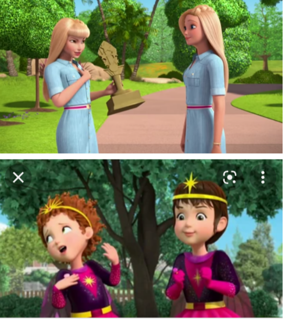 Comparing The Copycat And Dazzle Girl s Double by SofiaBlythe2014