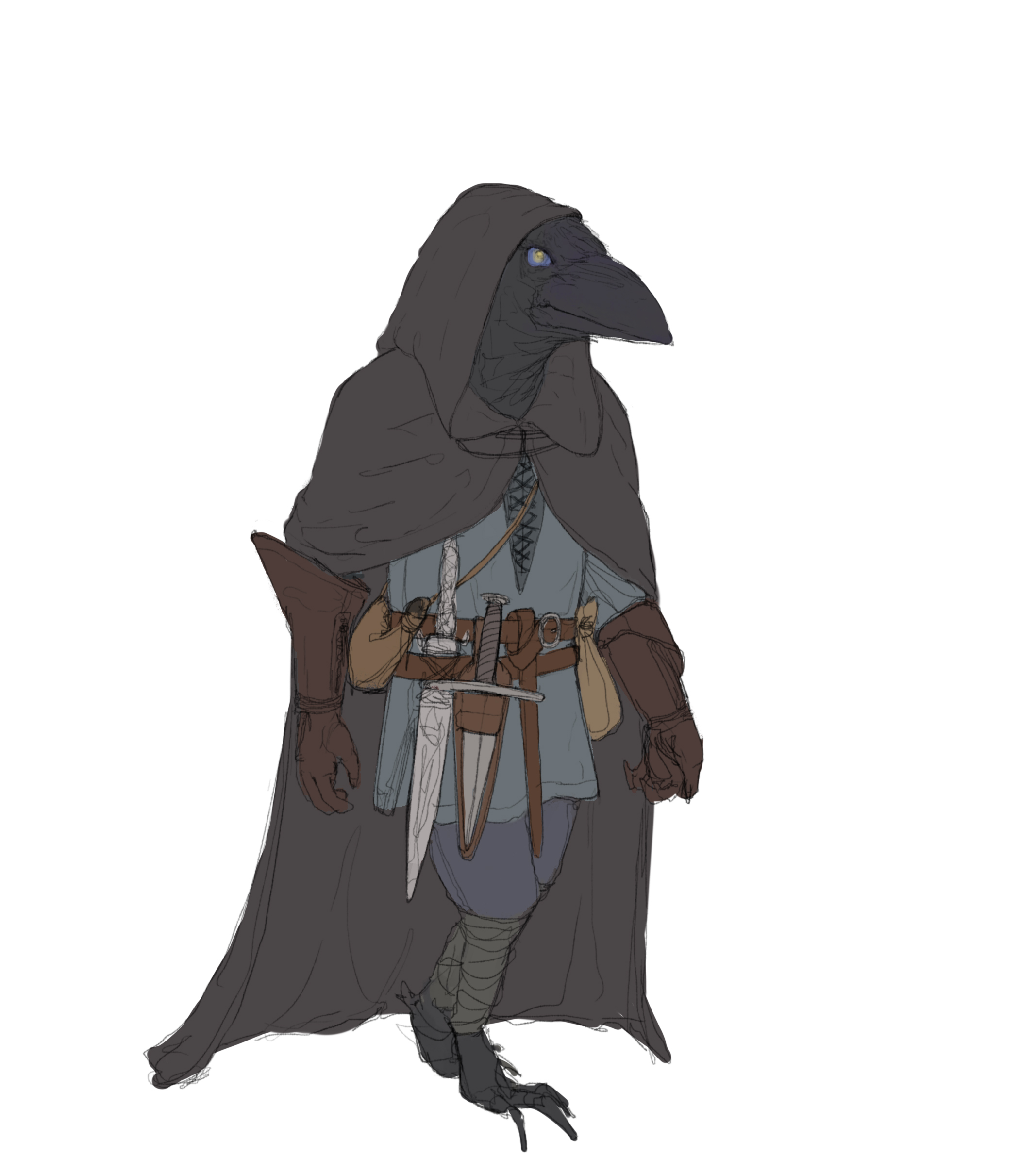 Kenku rogue by Varbas on DeviantArt