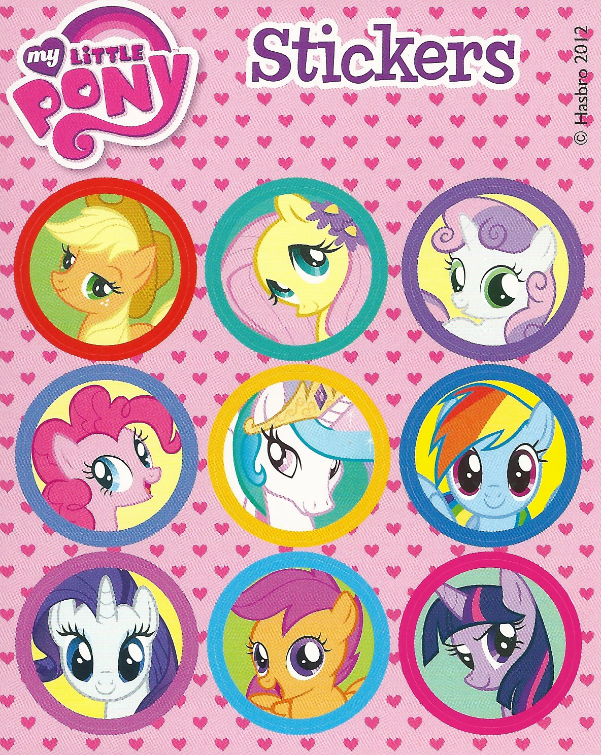 Mlp Rd Sticker My Little Pony Magazine - Stickers by Dori-to on DeviantArt